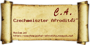 Czechmeiszter Afrodité névjegykártya